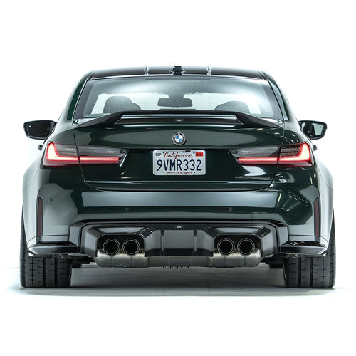 Adro BMW M3 G80 G81 & M4 G82 G83 Pre-Preg Carbon Fibre Rear Diffuser V2 by Adro (2021+)  Rear Diffusers  AUTOID®  