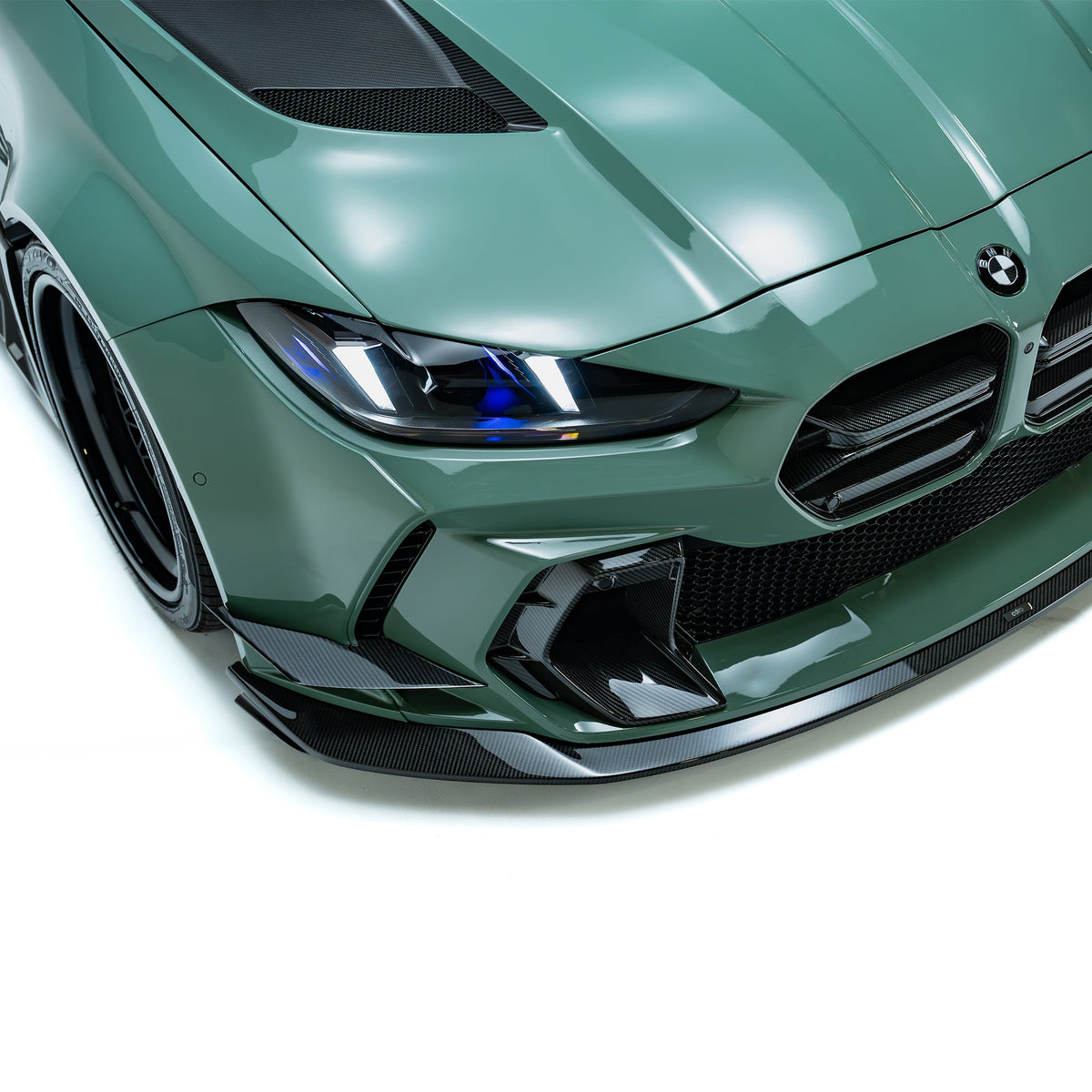 BMW G8X M3/M4 Prepreg Carbon Fiber Duct Vents (Adro Bumper V2) by Adro - AUTOID® - Front Grille - Adro