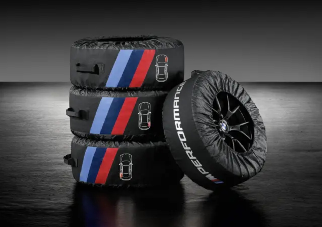 BMW M Performance Genuine BMW M Performance Tyre Bag Set of 4  Wheel Accessories  AUTOID®  
