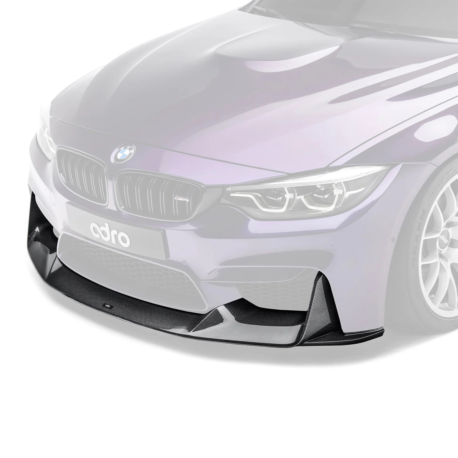 BMW M3 F80 & M4 F82 F83 Carbon Fibre Front Lip Final Edition by Adro (2014-2020)