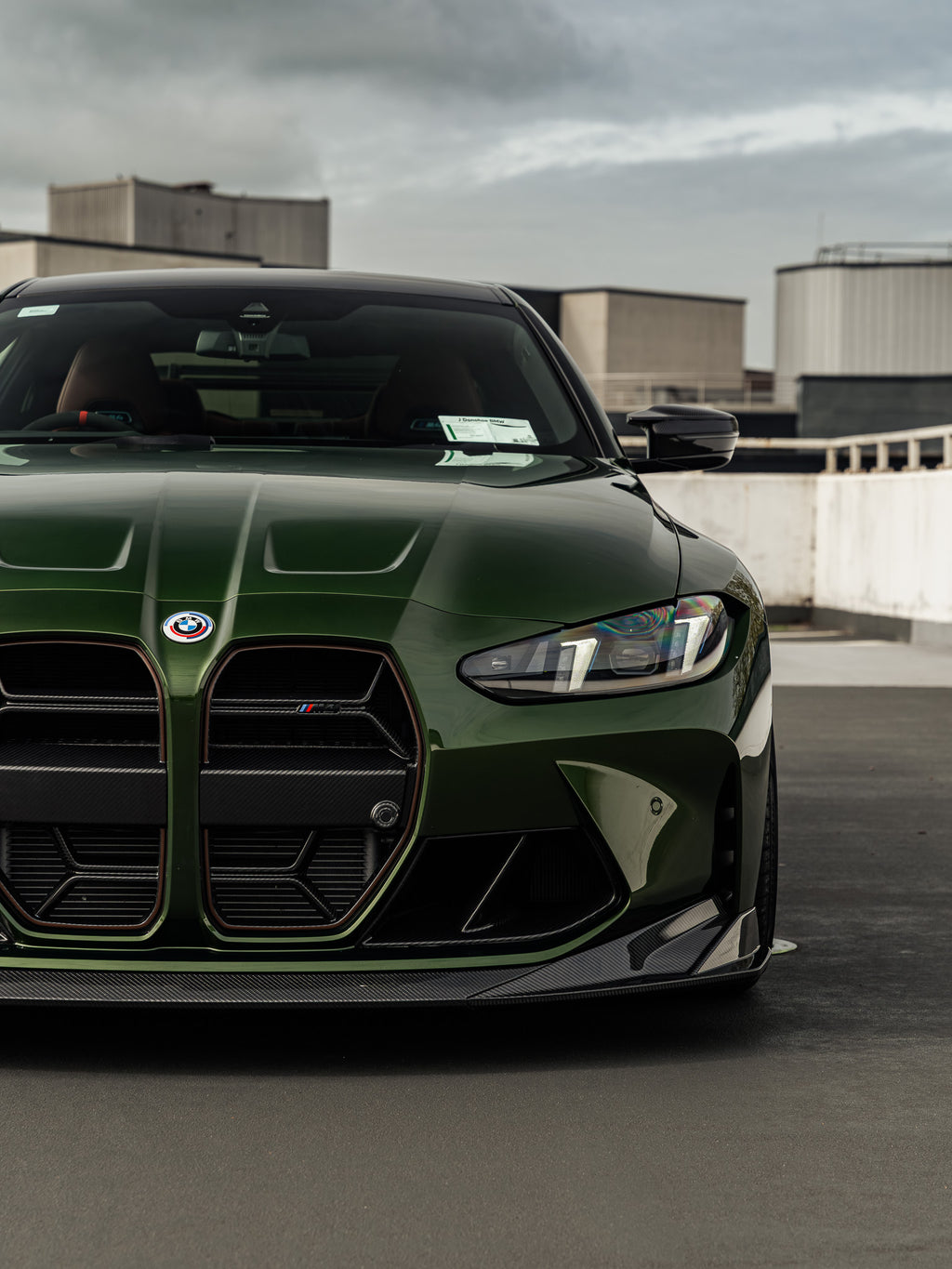 TREVORA BMW M3 G80 G81 & BMW M4 G82 G83 Pre-Preg Carbon Fibre PR-1 Front Splitter by TREVORA (2021+)  Front Lips & Splitters  AUTOID®  