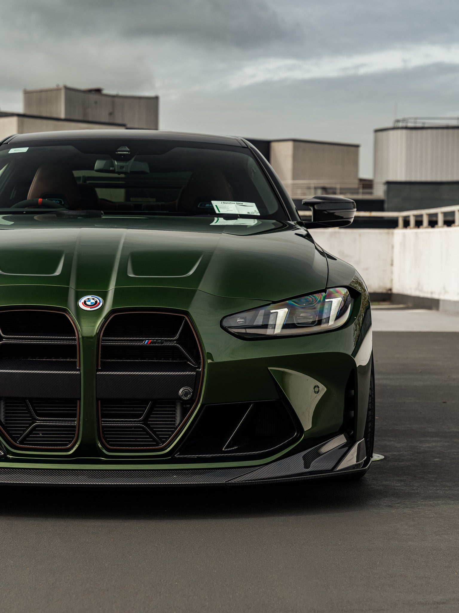 TREVORA BMW M3 G80 G81 & BMW M4 G82 G83 Pre-Preg Carbon Fibre PR-1 Front Splitter by TREVORA (2021+)  Front Lips & Splitters  AUTOID®  