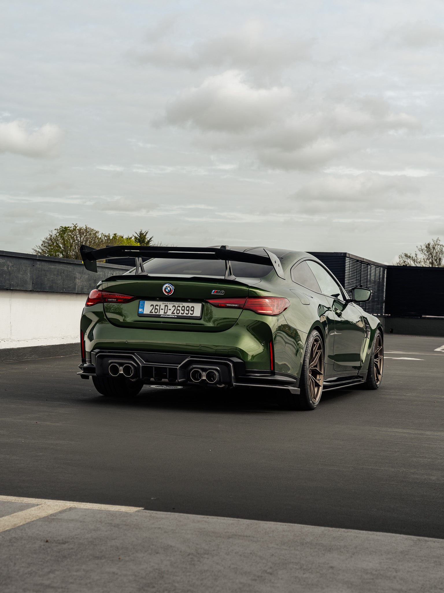 Adro BMW M3 G80 & M4 G82 Dry Carbon Fibre AT-R3 Rear Wing by Adro (2021+)  Rear Wings  AUTOID®  