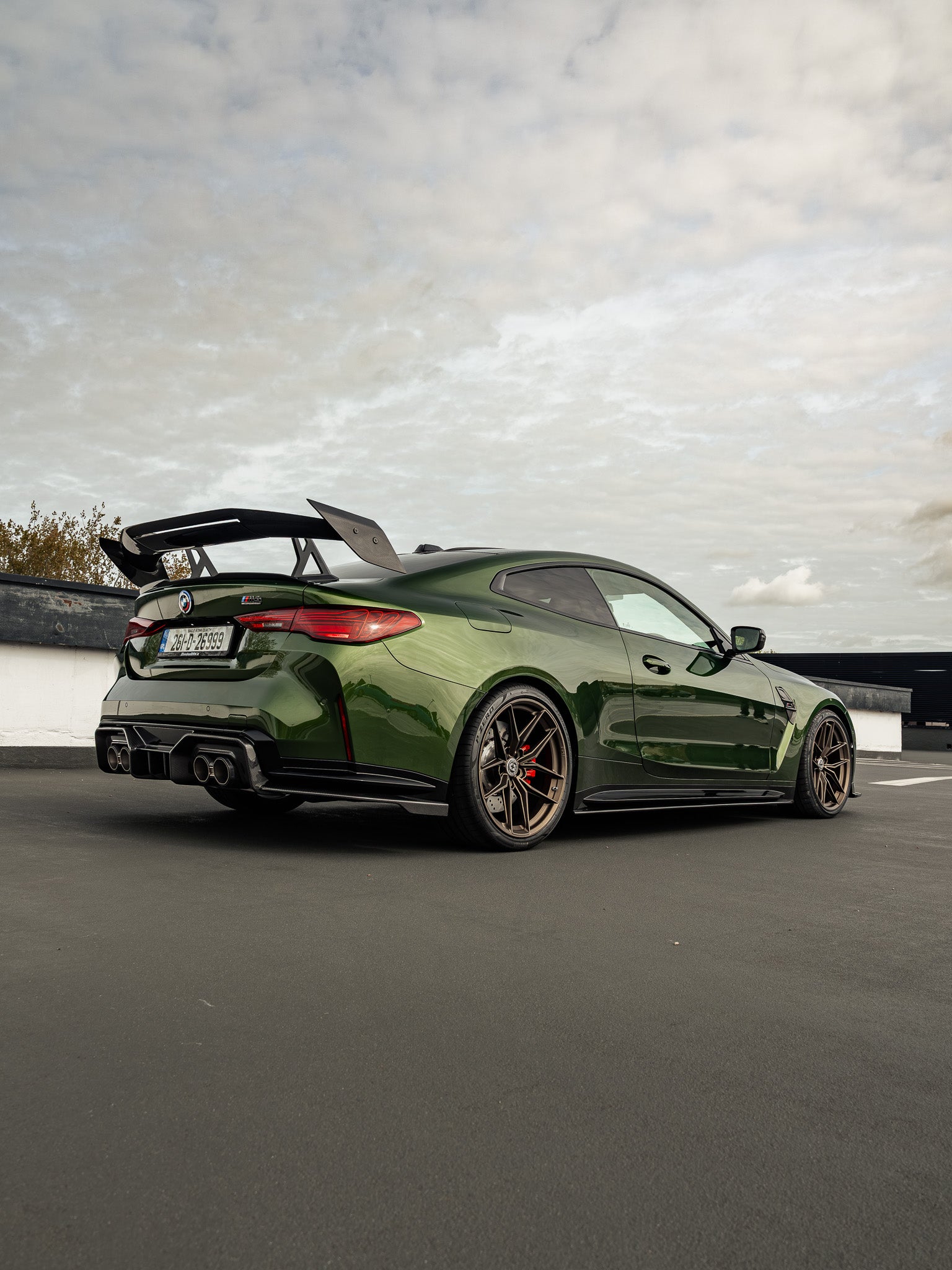 Adro BMW M3 G80 & M4 G82 Dry Carbon Fibre AT-R3 Rear Wing by Adro (2021+)  Rear Wings  AUTOID®  