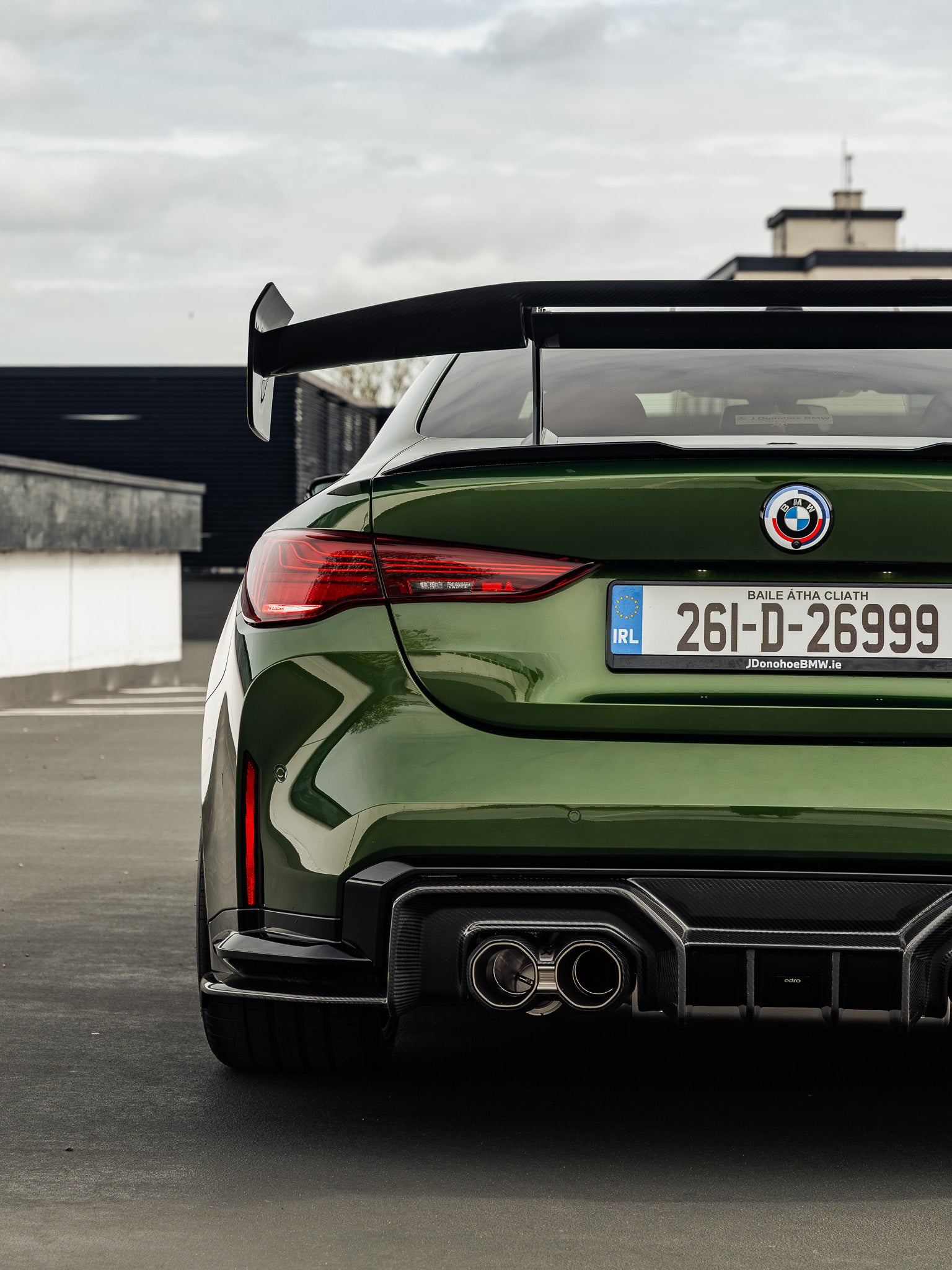 Adro BMW M3 G80 & M4 G82 Dry Carbon Fibre AT-R3 Rear Wing by Adro (2021+)  Rear Wings  AUTOID®  