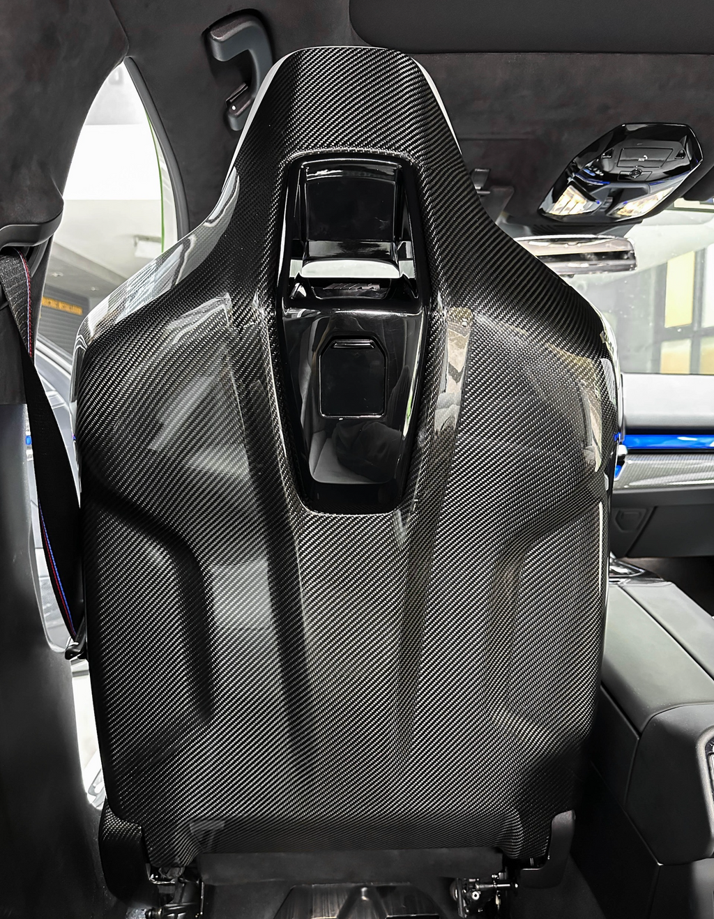 BMW M5 G90 & G99 Pre-Preg Carbon Fibre Full Seat Back Covers by FORM (2024+)