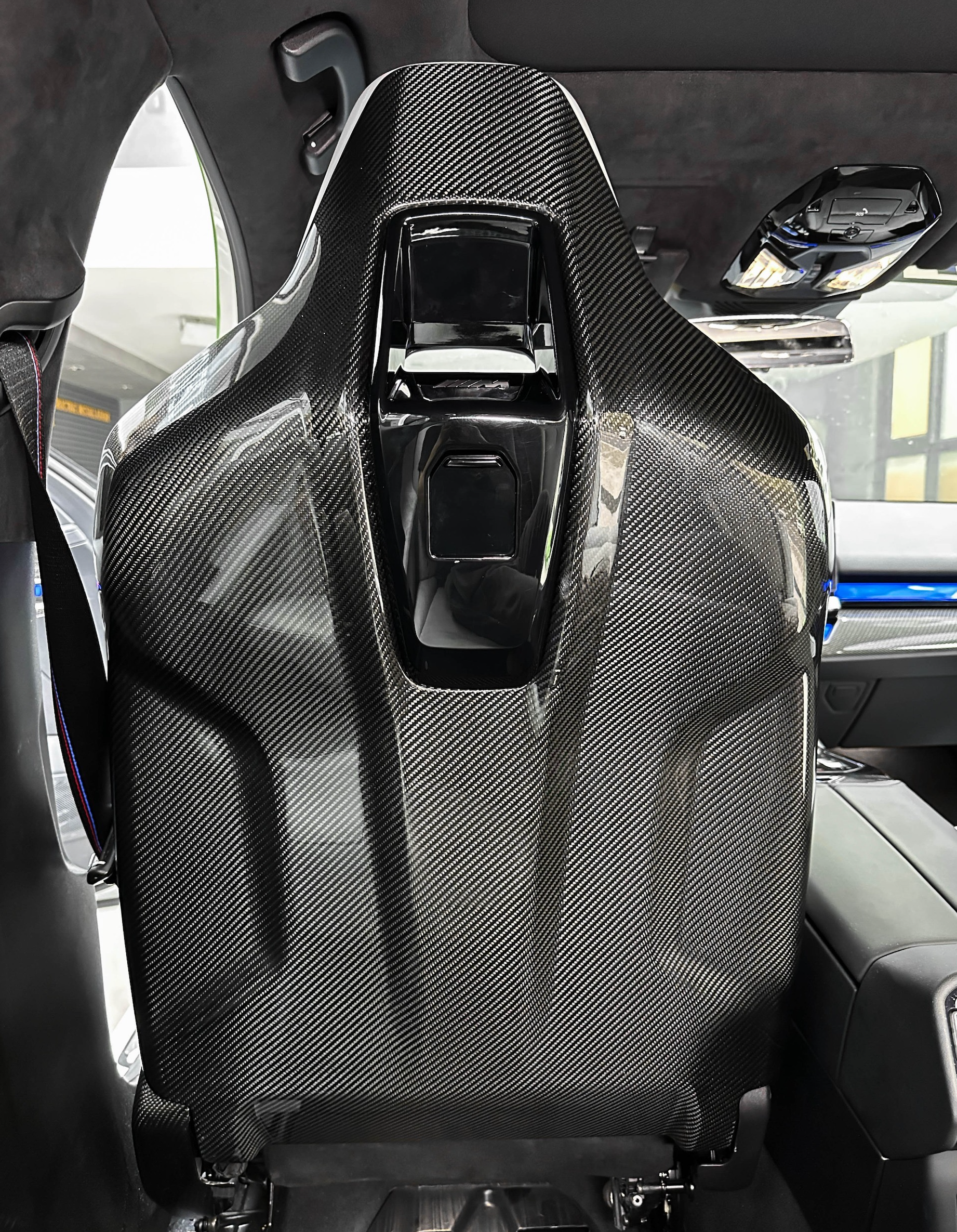BMW M5 G90 & G99 Pre-Preg Carbon Fibre Full Seat Back Covers by FORM (2024+)