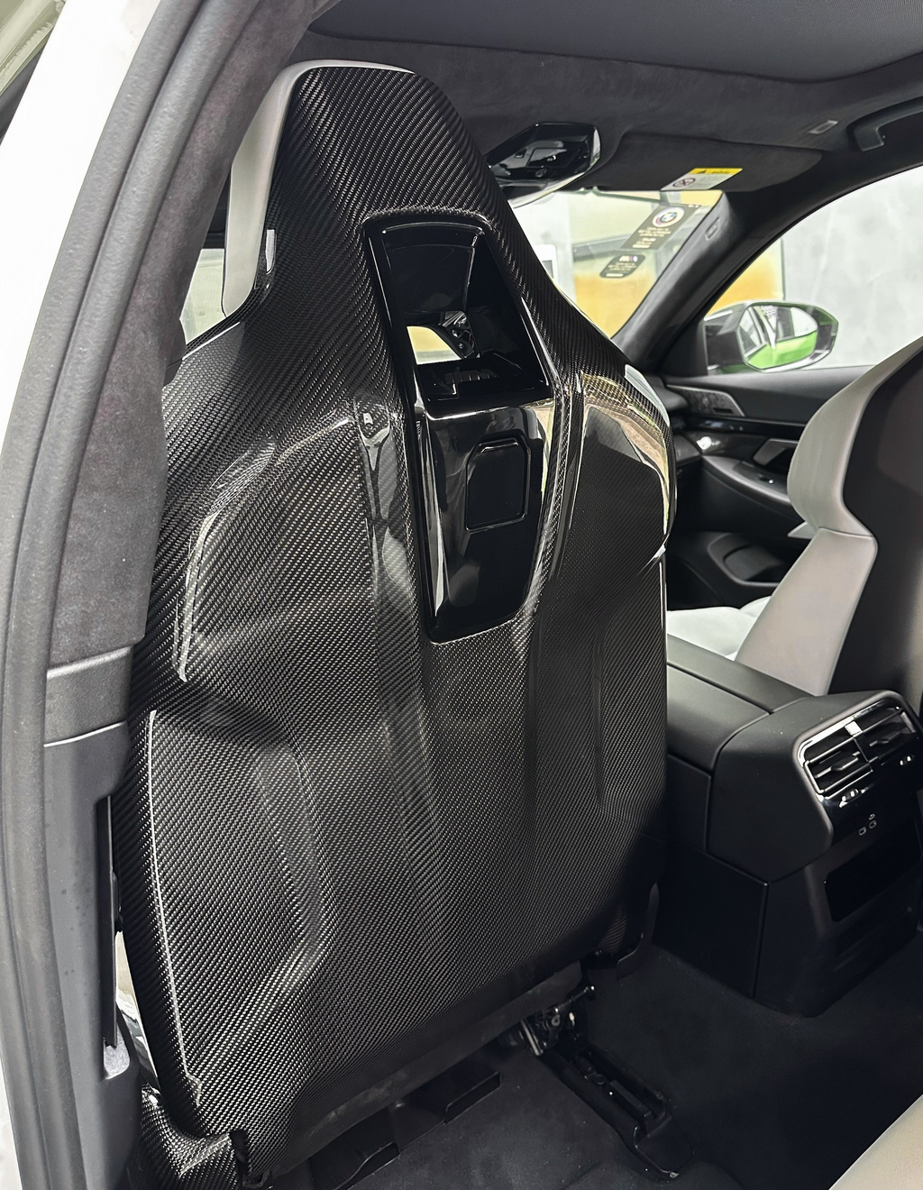 BMW M5 G90 & G99 Pre-Preg Carbon Fibre Full Seat Back Covers by FORM (2024+)