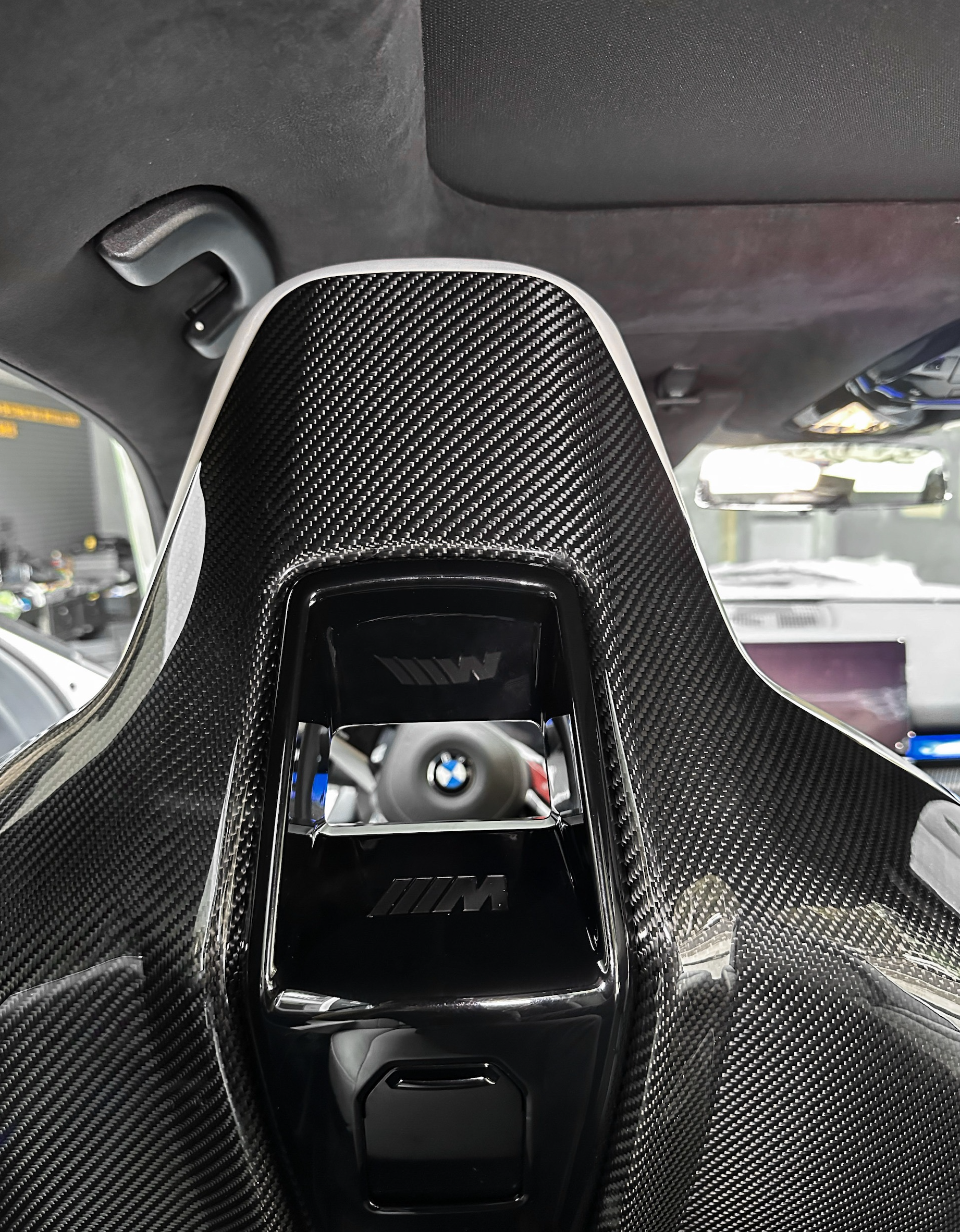 BMW M5 G90 & G99 Pre-Preg Carbon Fibre Full Seat Back Covers by FORM (2024+)