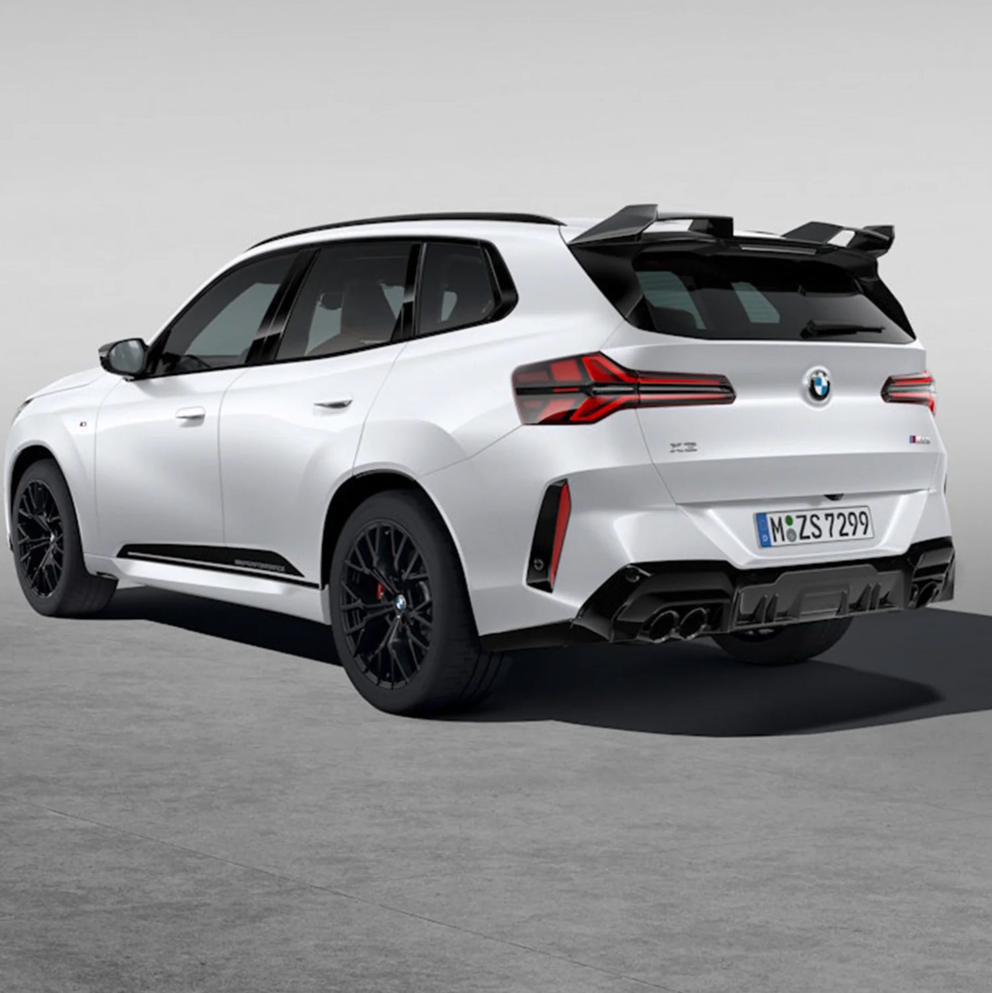 BMW M Performance BMW G45 X3 M Performance Genuine Gloss Black Rear Spoiler (2025+)  Rear Spoilers  AUTOID®  