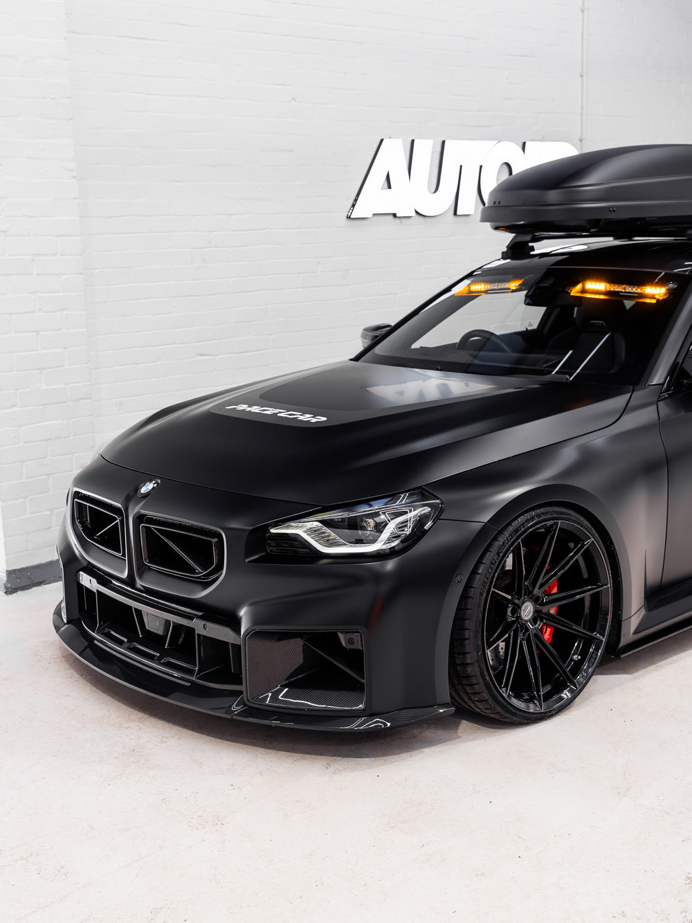 TRE BMW G87 M2 TR87 Pre-preg Carbon Fibre Flat Front Splitter by TRE (2023+)  Front Lips & Splitters  AUTOID®  