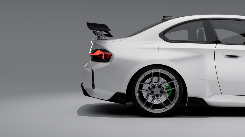 BMW G87 M2 TR87 Track Pack Front Splitter & Rear Wing by TREVORA (2023+)