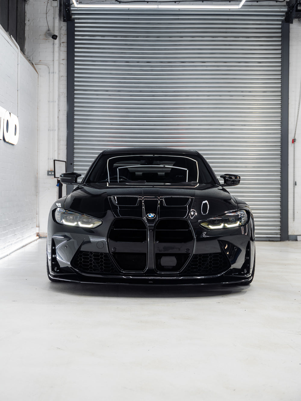 Zaero Design BMW M3 G80 G81 & M4 G82 G83 EVO-S Gloss Black Front Kidney Grilles by ZAERO (2021+)  Front Grille  AUTOID®  