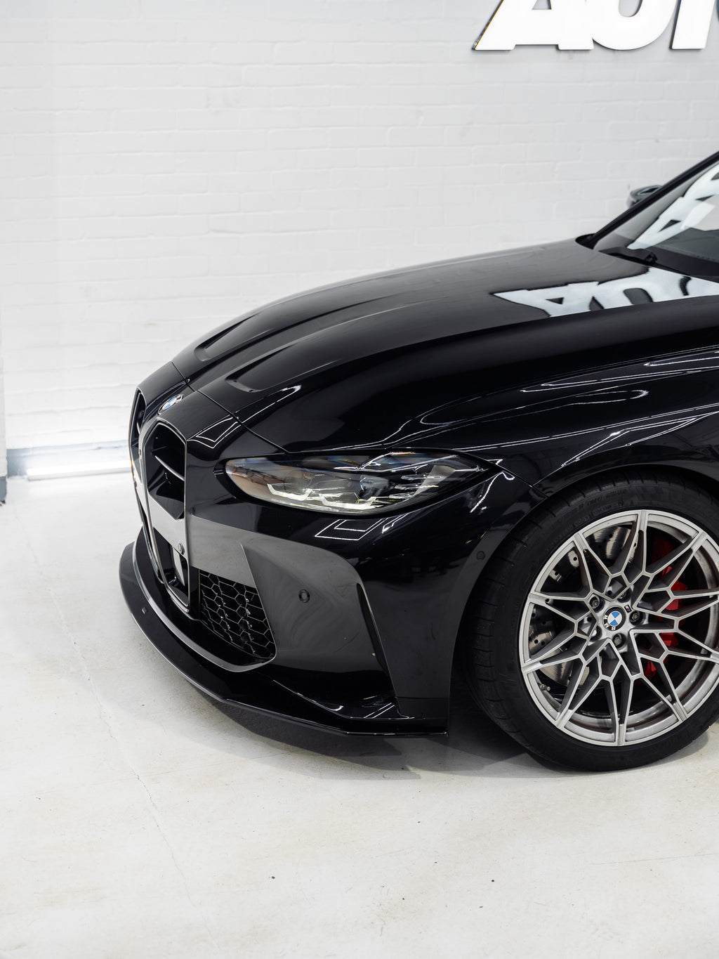 Zaero Design BMW M3 G80 G81 & M4 G82 G83 EVO-S Gloss Black Front Lip by ZAERO (2021+)  Front Lips & Splitters  AUTOID®  