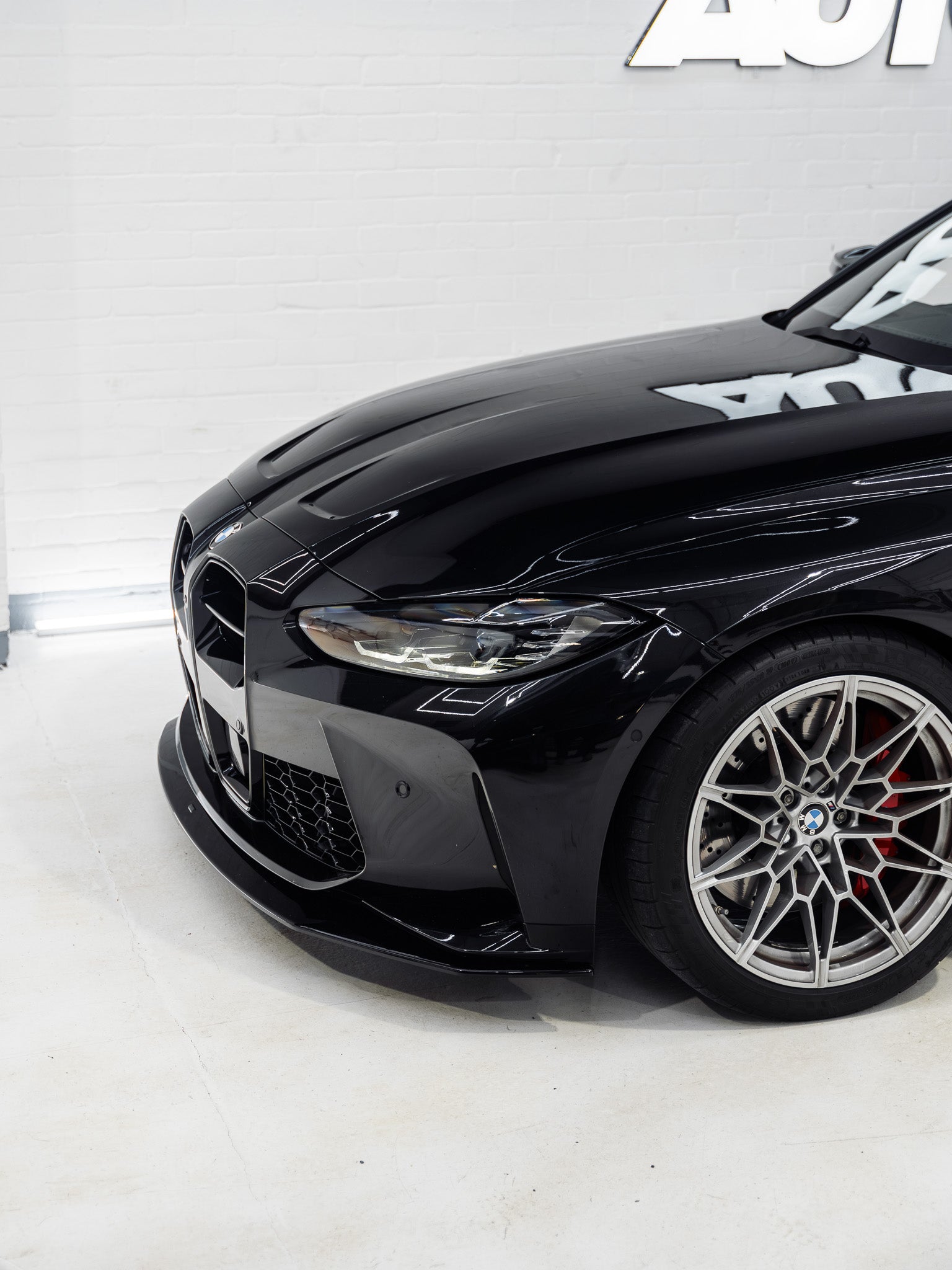 Zaero Design BMW M3 G80 G81 & M4 G82 G83 EVO-S Gloss Black Front Lip by ZAERO (2021+)  Front Lips & Splitters  AUTOID®  