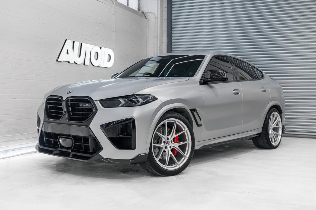 FORM Industries BMW X6M F96 LCI Pre-Preg Carbon Fibre Front Splitter by FORM (2023+)  Front Lips & Splitters  AUTOID®  