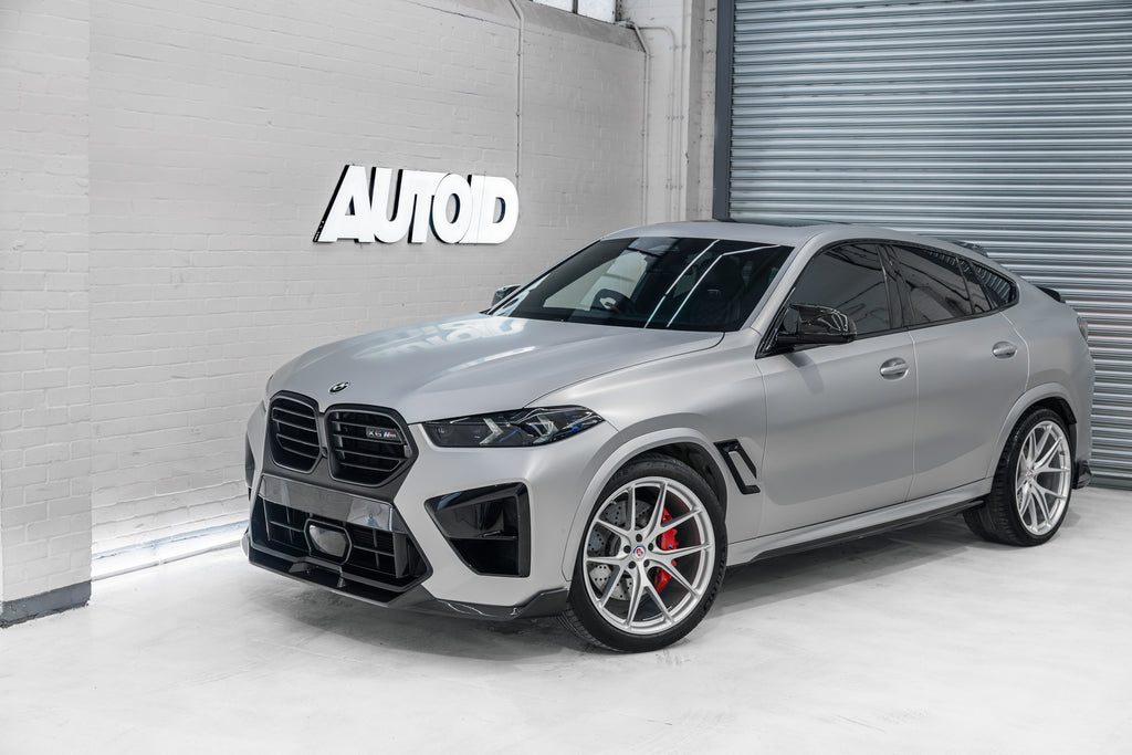 FORM Industries BMW X6M F96 LCI Pre-Preg Carbon Fibre Front Splitter by FORM (2023+)  Front Lips & Splitters  AUTOID®  