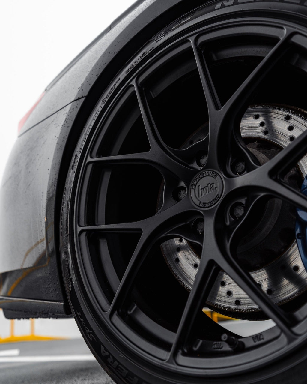 Bola FP2 Forged 19" Satin Black Wheels for BMW M2 F87, M3 F80, M4 F82 - AUTOID® - Forged Wheels - Bola