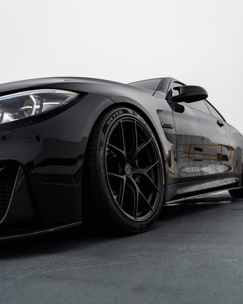 Bola FP2 Forged 19" Satin Black Wheels for BMW M2 F87, M3 F80, M4 F82 - AUTOID® - Forged Wheels - Bola