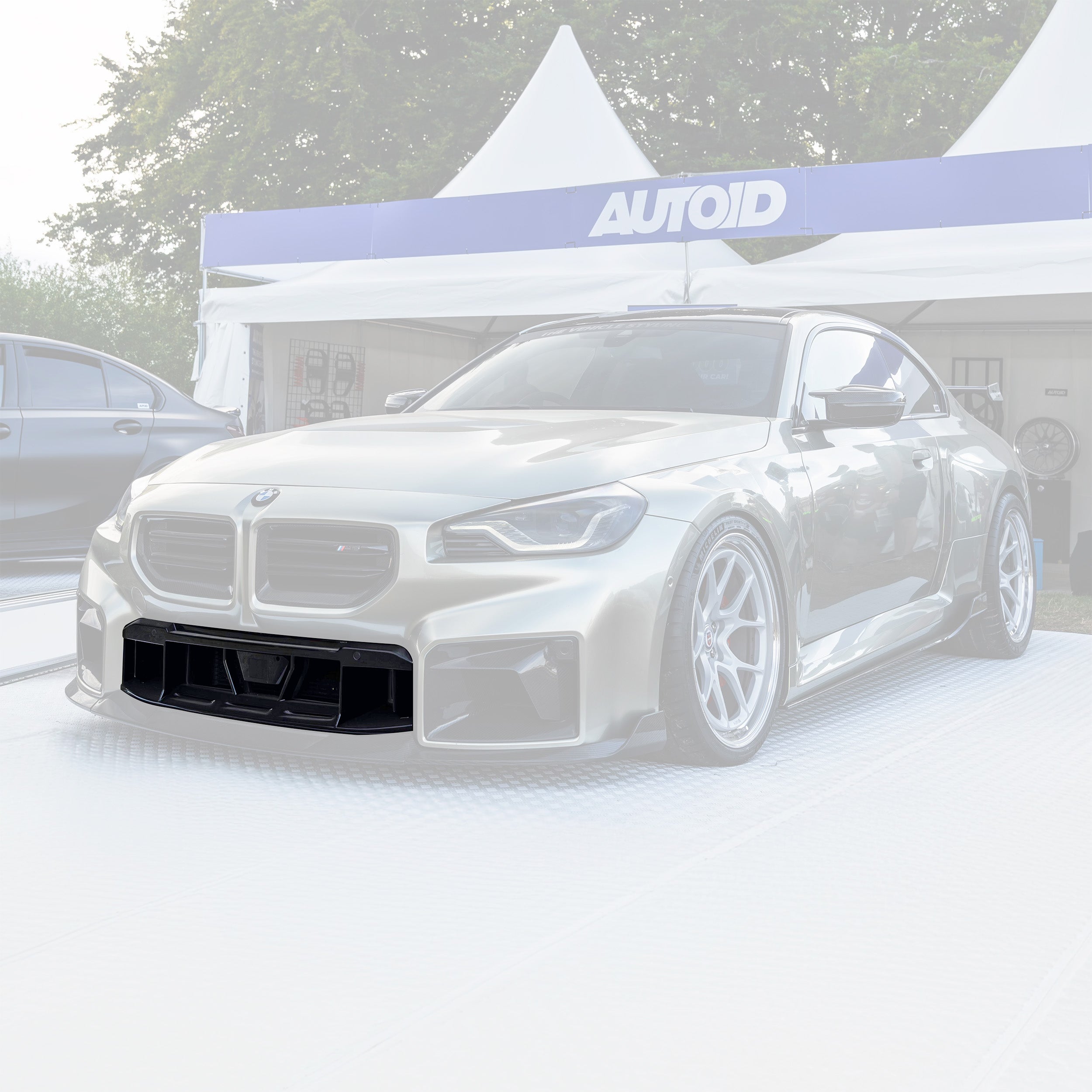 BMW M2 G87 Pre-Preg Carbon Fibre TR87 Front Bumper Centre Trim by TRE (2023+) - AUTOID