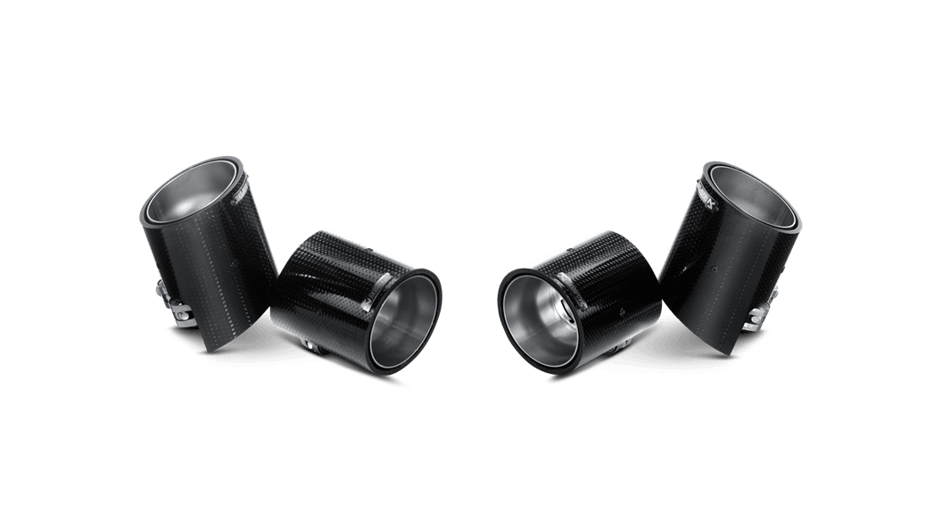 BMW M3 E92 E93 Carbon Exhaust Tips by Akrapovic