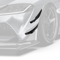 Toyota GR Supra ARD Prepreg Canards (Stock Bumper) by Adro - AUTOID® - Canards & Winglets - Adro