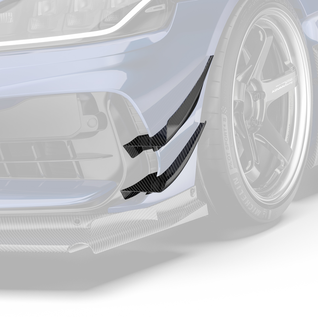 Toyota GR Supra ARD Prepreg Canards (Adro Bumper) by Adro - AUTOID® - Canards & Winglets - Adro