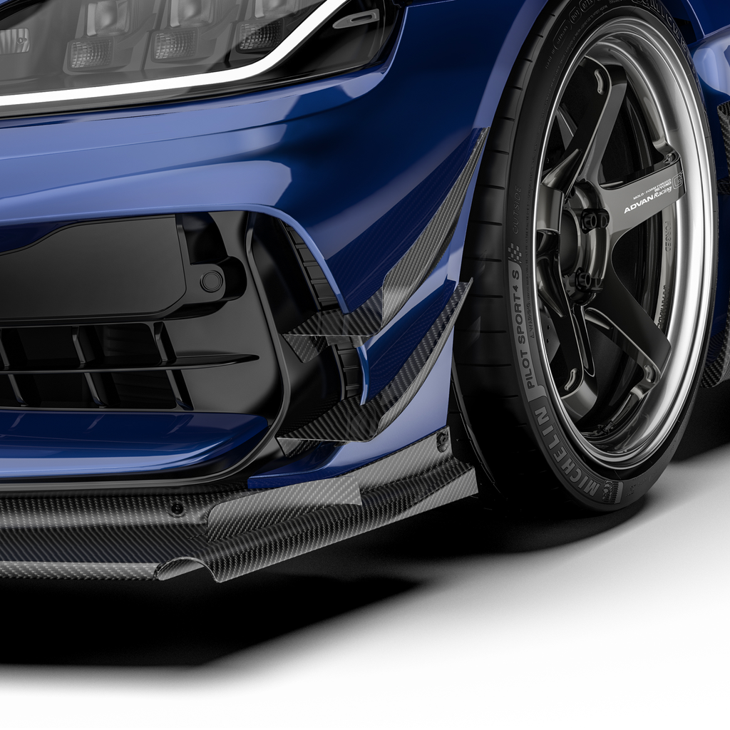 Toyota GR Supra ARD Prepreg Canards (Adro Bumper) by Adro - AUTOID® - Canards & Winglets - Adro