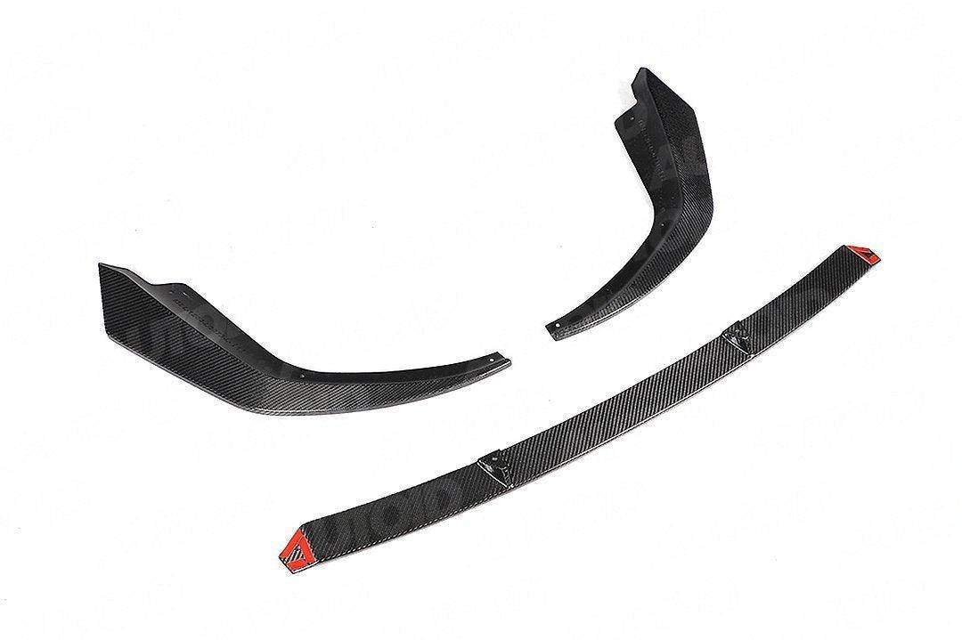 Carbon Fibre Competition Front Splitter for BMW 3 Series Pre - LCI (2018 - 2022, G20 G21) - AUTOID - Front Lips & Splitters - Essentials