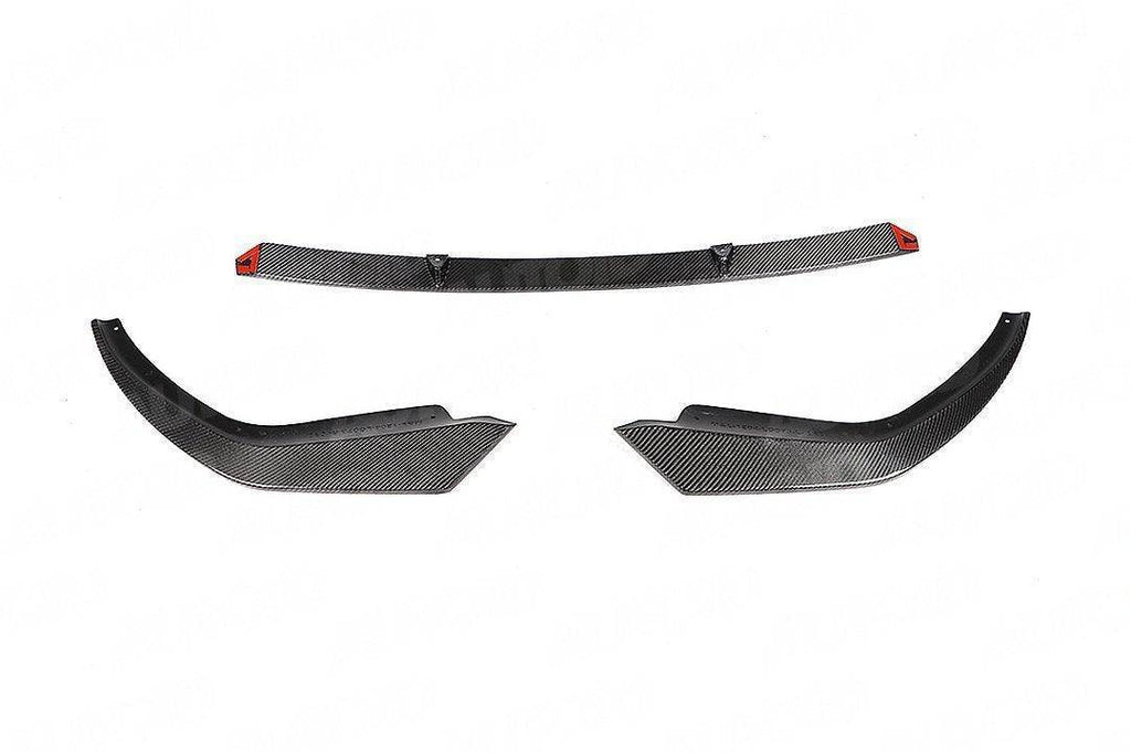 Carbon Fibre Competition Front Splitter for BMW 3 Series Pre - LCI (2018 - 2022, G20 G21) - AUTOID - Front Lips & Splitters - Essentials