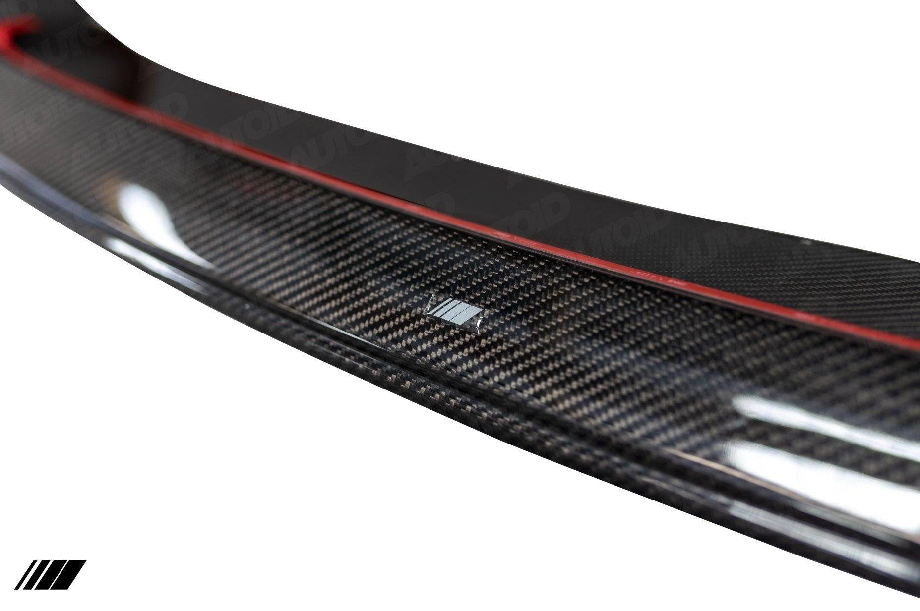 Carbon Fibre Competition Front Splitter for BMW M5 (2017 - 2020, F90) - AUTOID - Front Lips & Splitters - Essentials