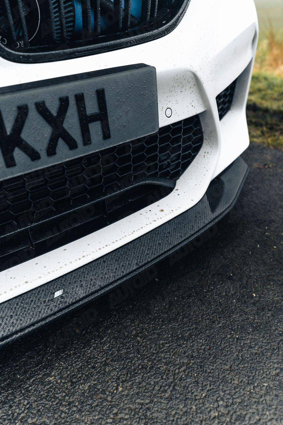 Carbon Fibre Competition Front Splitter for BMW M5 (2017 - 2020, F90) - AUTOID - Front Lips & Splitters - Essentials