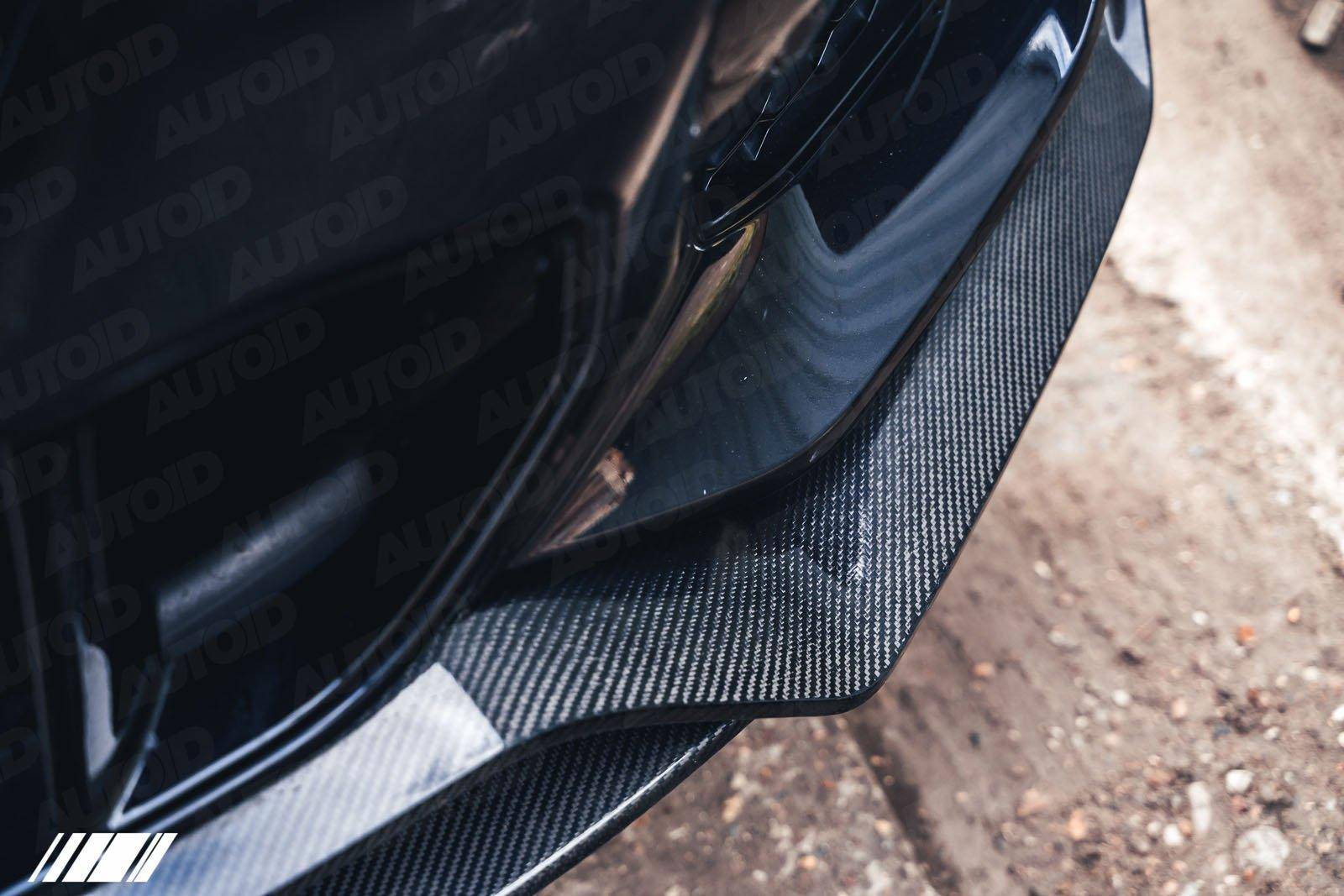 Carbon Fibre Competition Front Splitter for BMW X5 by FORM (2018+, G05) - AUTOID® - Front Lips & Splitters - FORM Industries