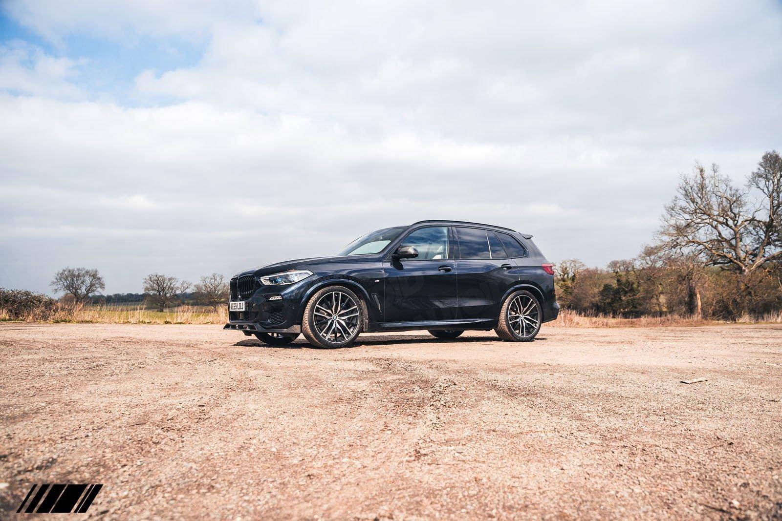 Carbon Fibre Competition Front Splitter for BMW X5 by FORM (2018+, G05) - AUTOID® - Front Lips & Splitters - FORM Industries