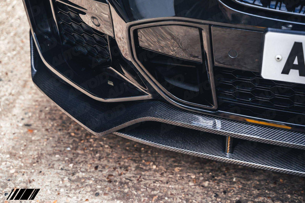 Carbon Fibre Competition Front Splitter for BMW X5 by FORM (2018+, G05) - AUTOID® - Front Lips & Splitters - FORM Industries