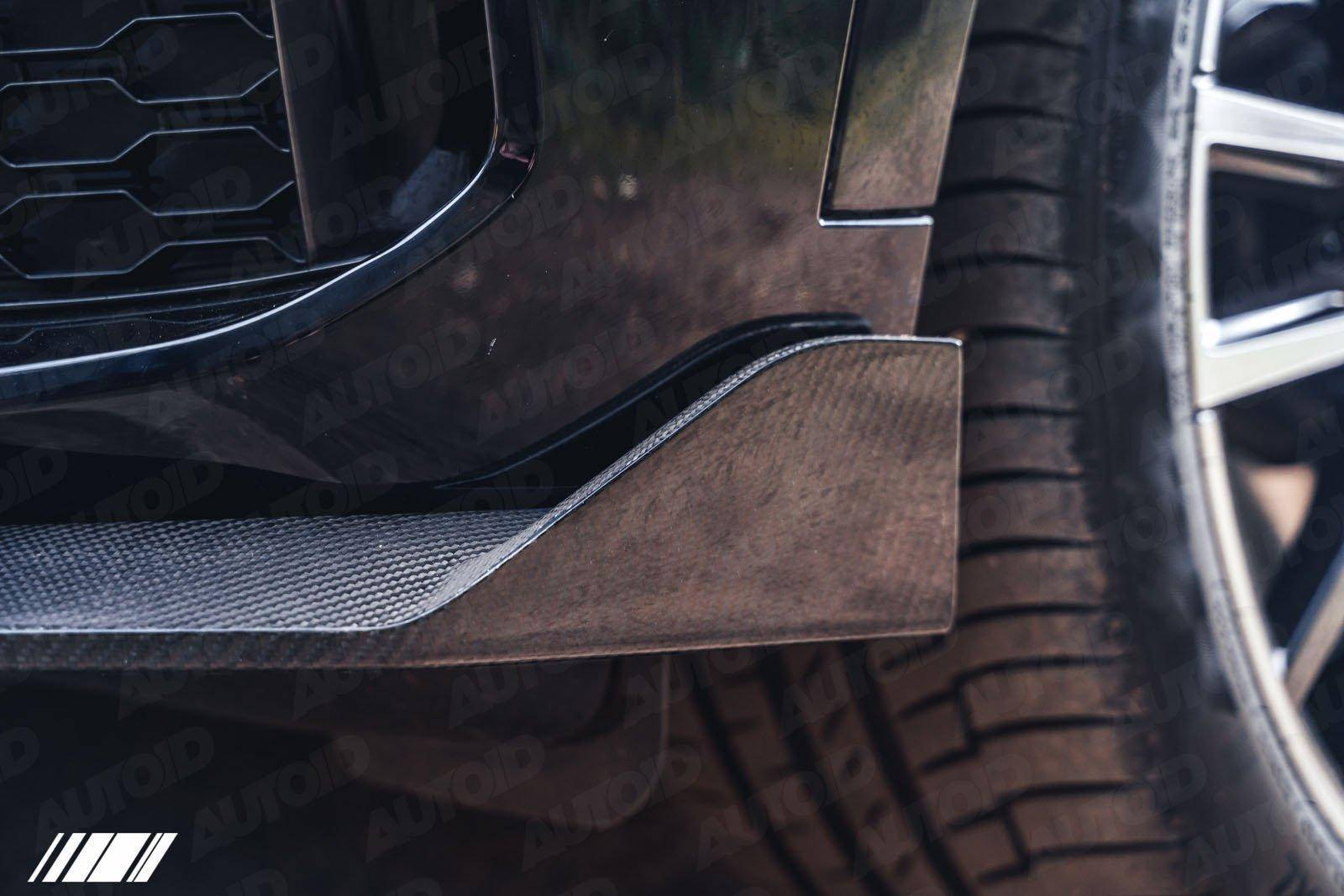 Carbon Fibre Competition Front Splitter for BMW X5 by FORM (2018+, G05) - AUTOID® - Front Lips & Splitters - FORM Industries