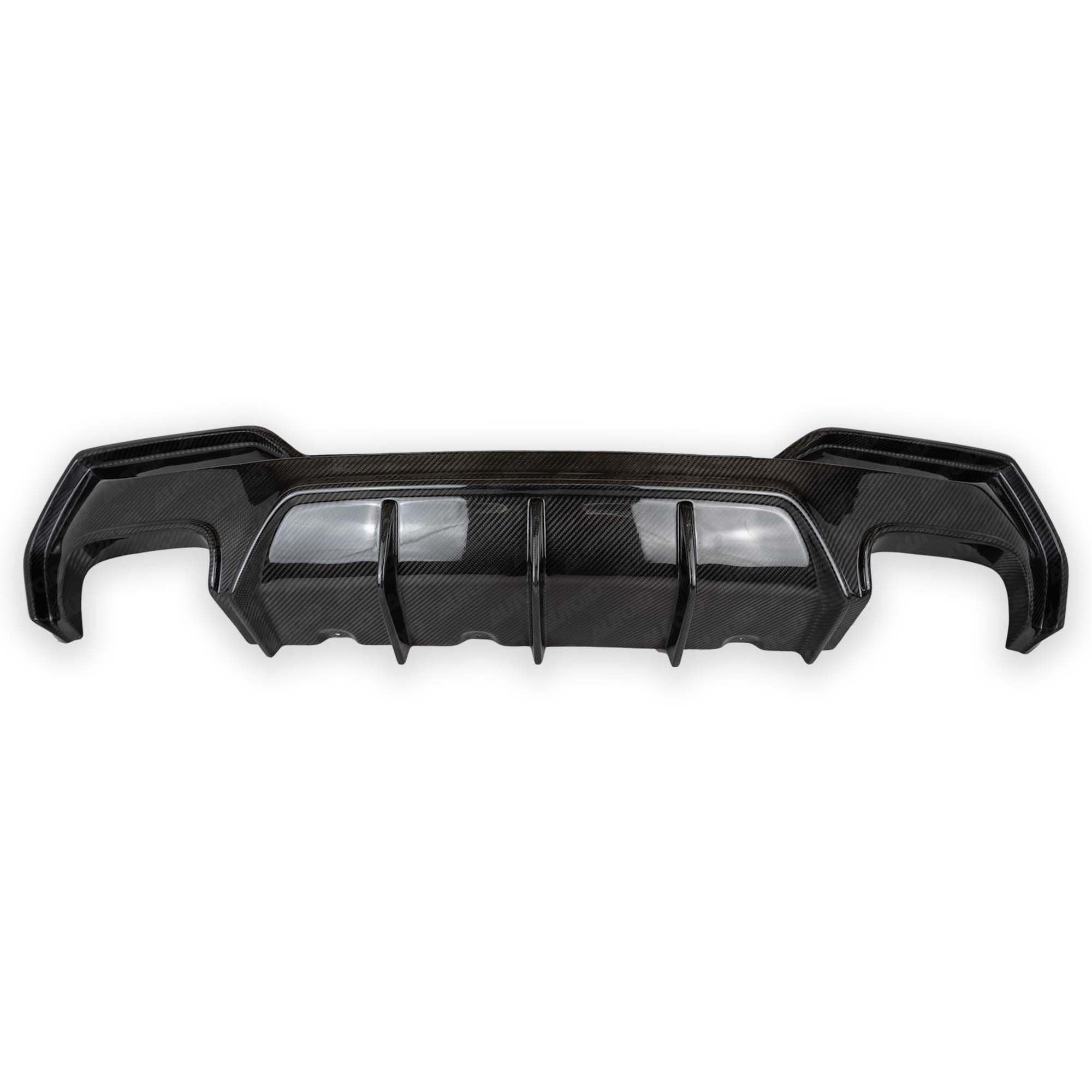 Carbon Fibre Competition Rear Diffuser Set for BMW 4 Series (2020+, G22 G23) - AUTOID - Rear Diffusers - Essentials