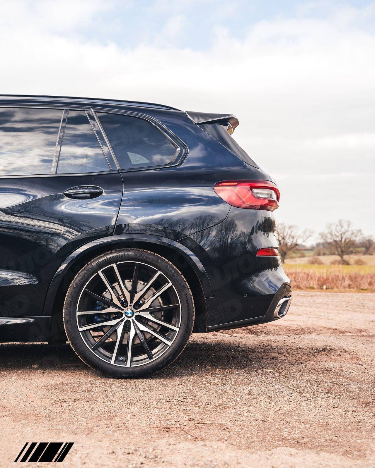 Carbon Fibre Competition Rear Spoiler for BMW X5 by FORM (2018+, G05) - AUTOID® - Rear Spoilers - FORM Industries