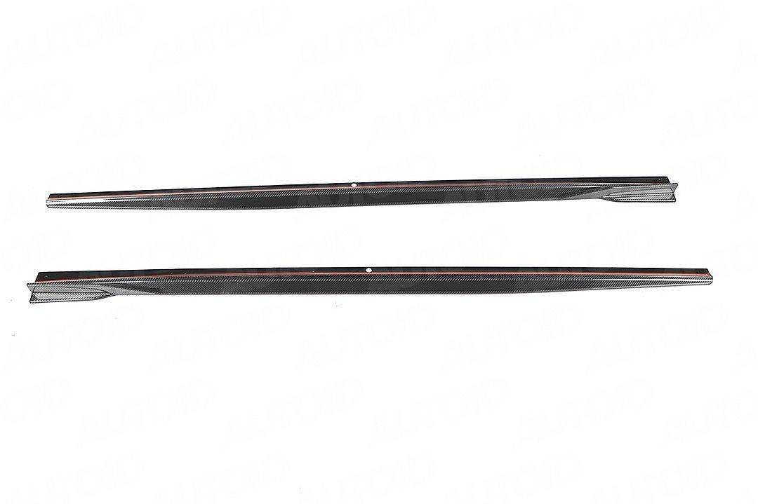 Carbon Fibre Competition Side Skirts for BMW 3 Series & M340i by FORM (2019+, G20 G21) - AUTOID® - Side Skirts & Winglets - FORM Industries