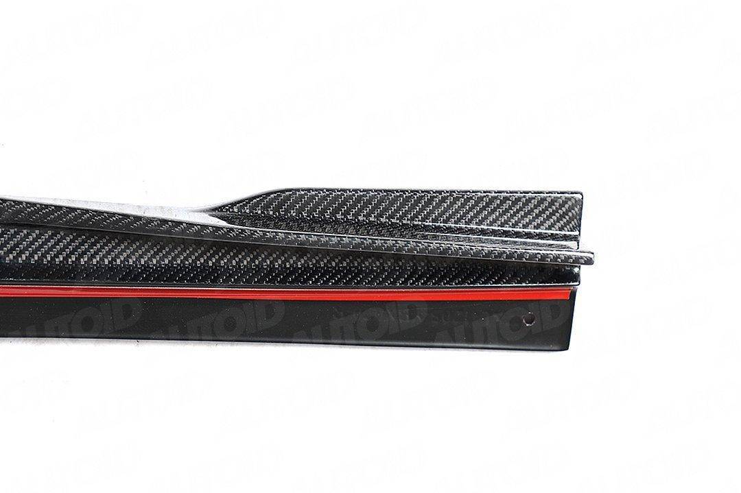 Carbon Fibre Competition Side Skirts for BMW 3 Series & M340i by FORM (2019+, G20 G21) - AUTOID® - Side Skirts & Winglets - FORM Industries