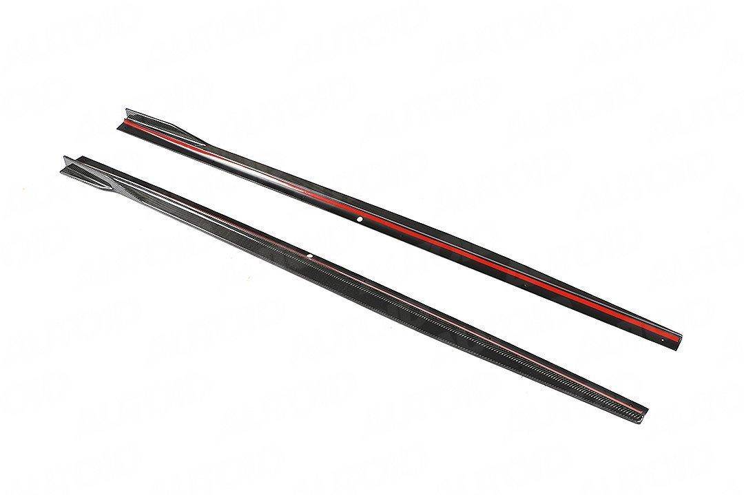 Carbon Fibre Competition Side Skirts for BMW 3 Series & M340i by FORM (2019+, G20 G21) - AUTOID® - Side Skirts & Winglets - FORM Industries