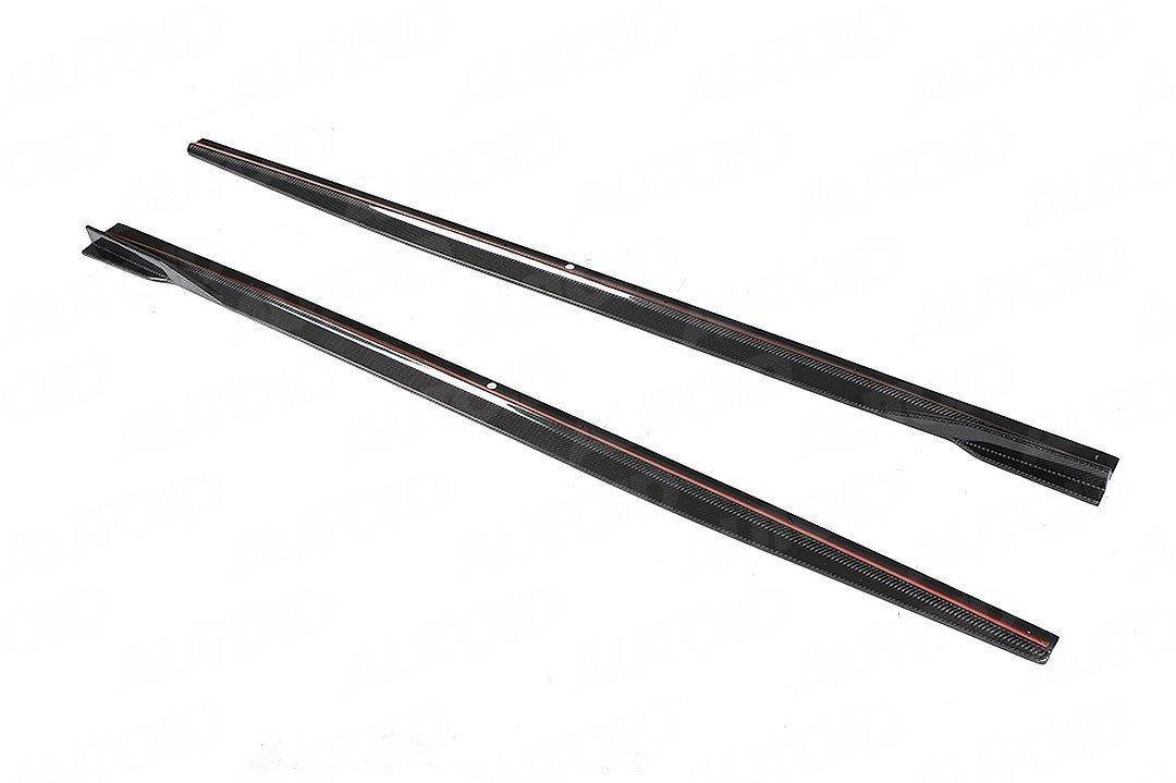 Carbon Fibre Competition Side Skirts for BMW 3 Series & M340i by FORM (2019+, G20 G21) - AUTOID® - Side Skirts & Winglets - FORM Industries