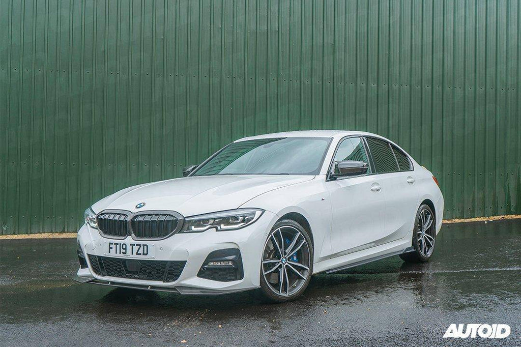 Carbon Fibre Competition Side Skirts for BMW 3 Series & M340i by FORM (2019+, G20 G21) - AUTOID® - Side Skirts & Winglets - FORM Industries