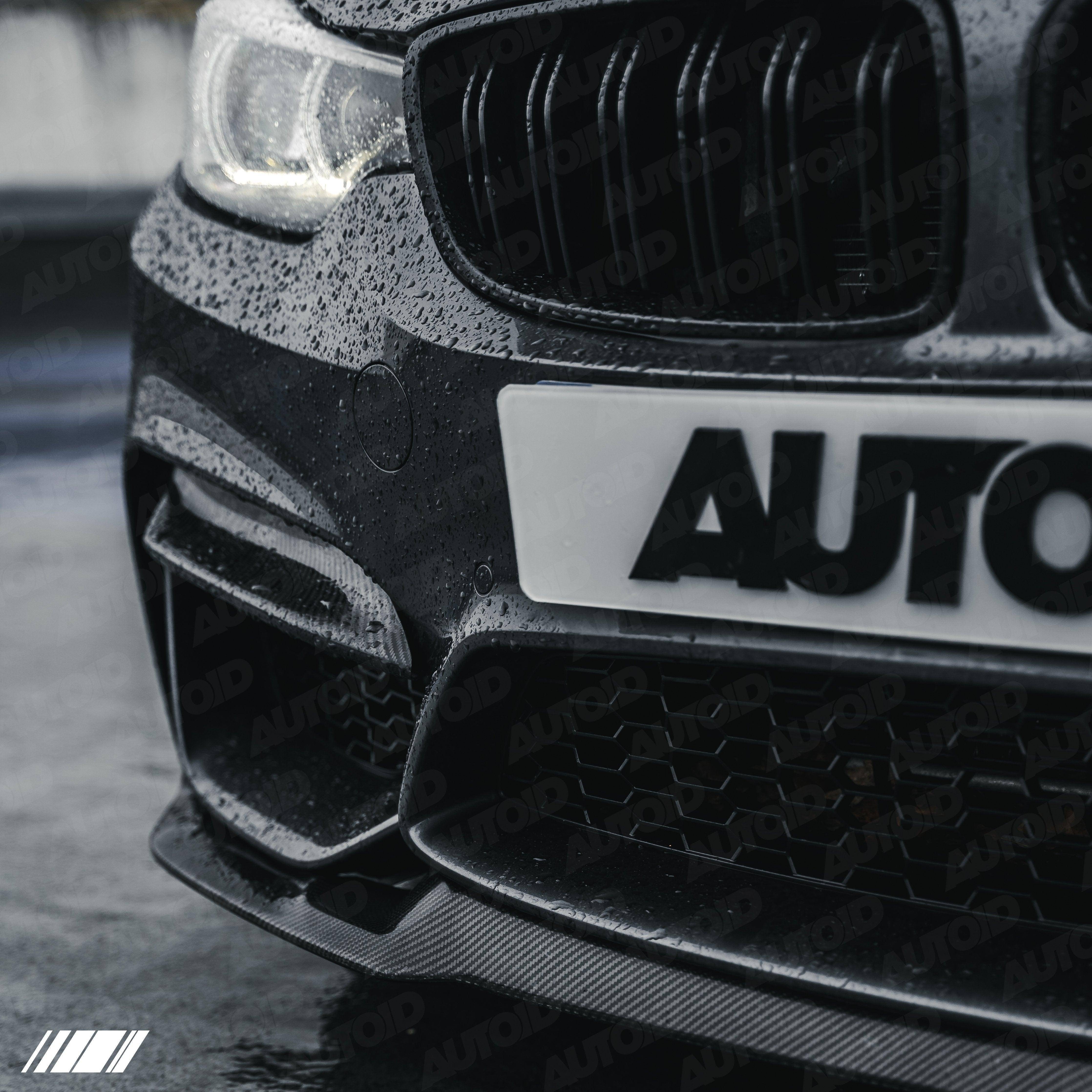 Carbon Fibre CS Front Splitter for BMW M3 & M4 (2014-2020, F80 F82), Front Lips & Splitters, Essentials - AUTOID | Premium Automotive Accessories