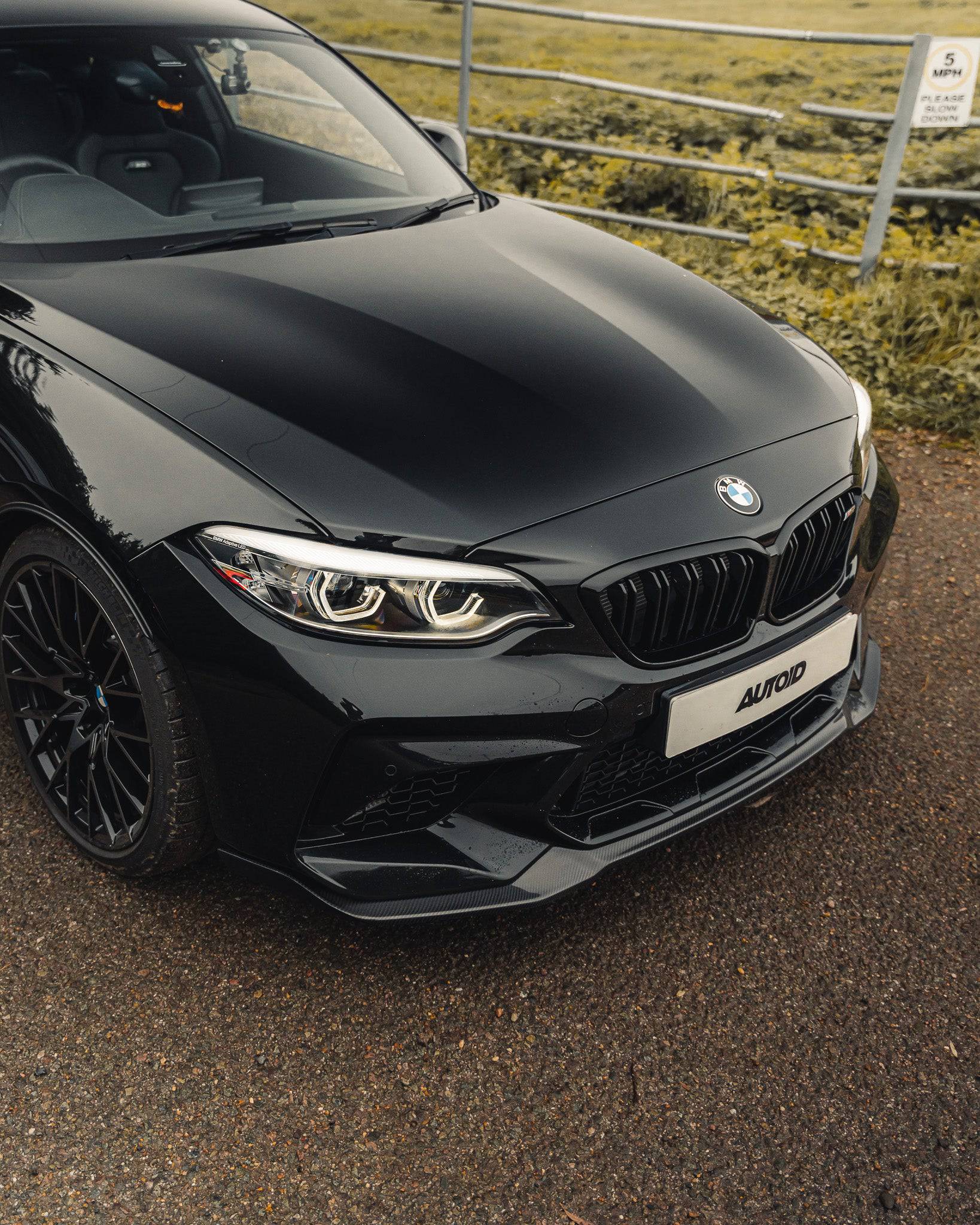 Carbon Fibre CS Front Splitter for BMW M2 Competition (2018 - 2021, F87) - AUTOID - Front Lips & Splitters - Essentials