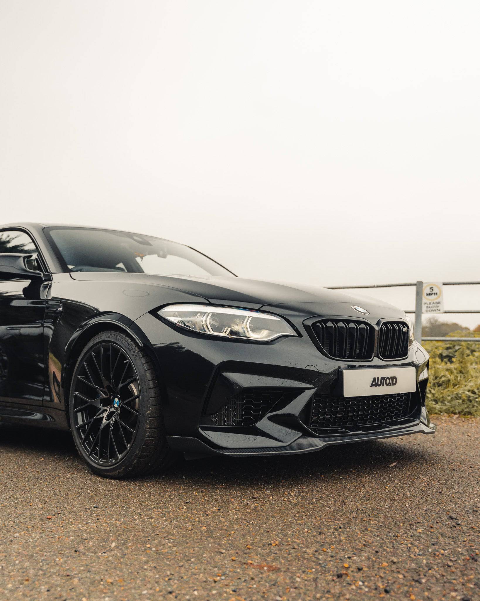 Carbon Fibre CS Front Splitter for BMW M2 Competition (2018 - 2021, F87) - AUTOID - Front Lips & Splitters - Essentials