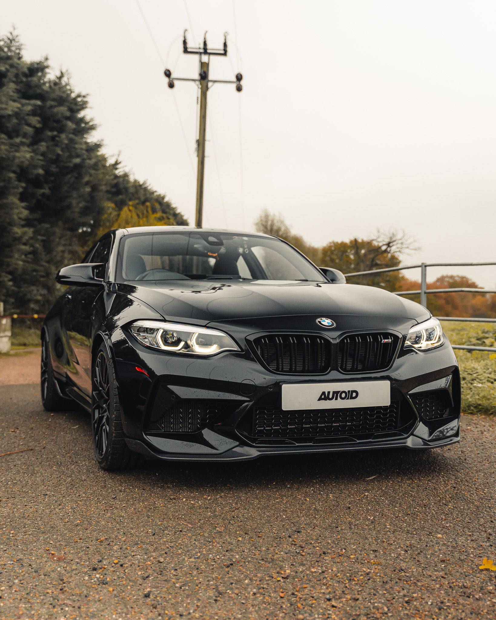 Carbon Fibre CS Front Splitter for BMW M2 Competition (2018 - 2021, F87) - AUTOID - Front Lips & Splitters - Essentials