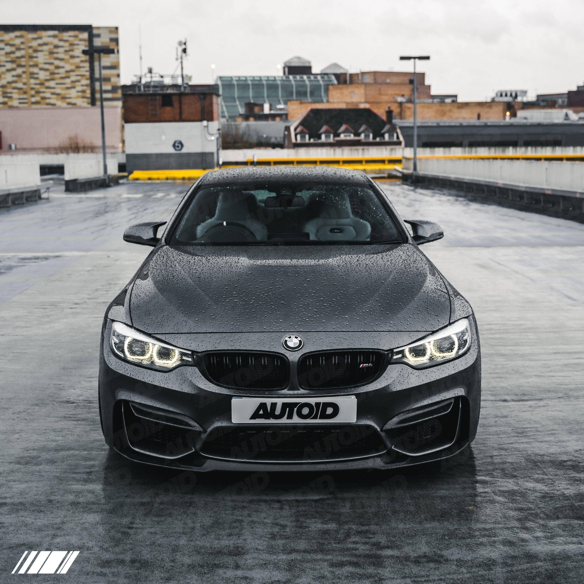 Carbon Fibre CS Front Splitter for BMW M3 & M4 (2014 - 2020, F80 F82) - AUTOID - Front Lips & Splitters - Essentials