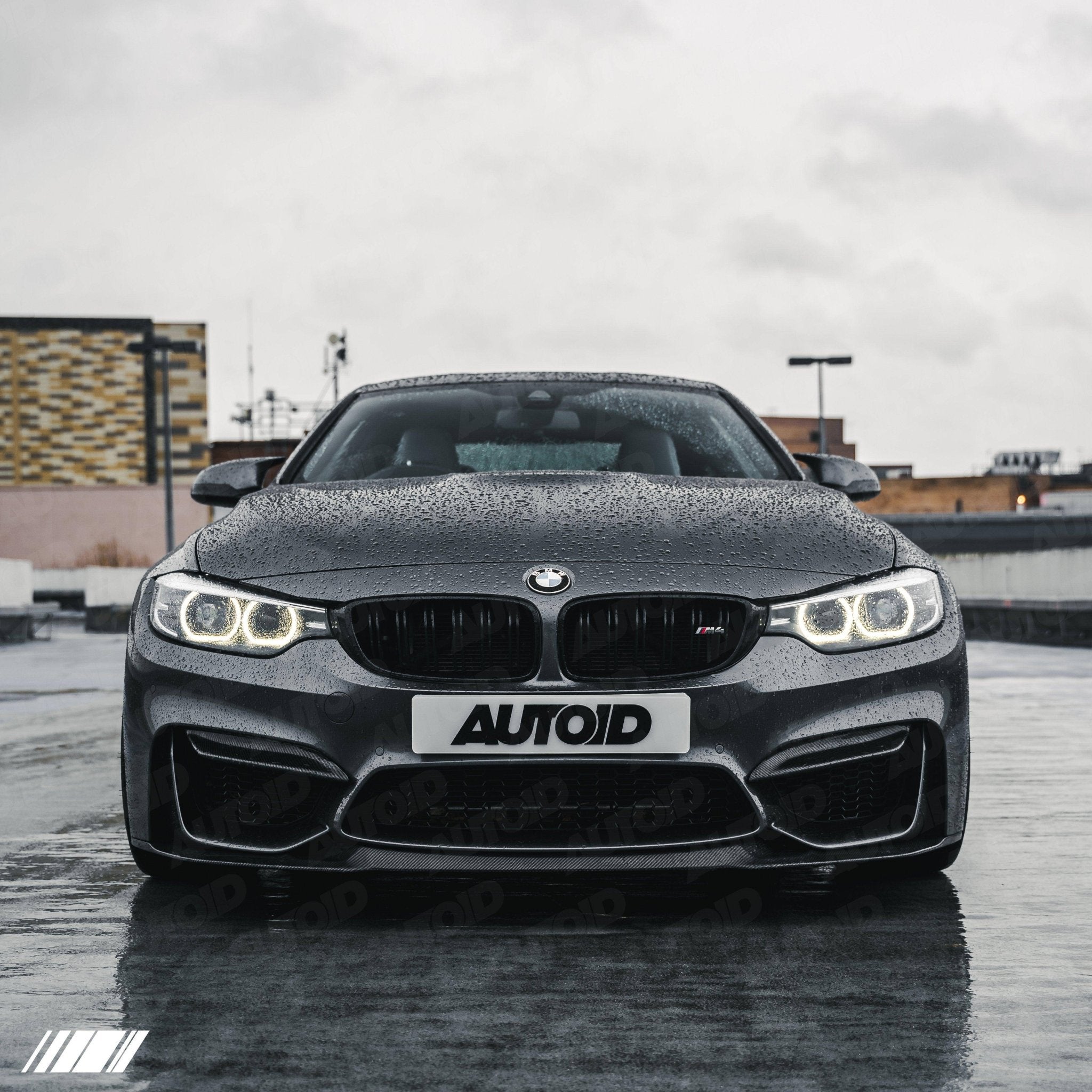 Carbon Fibre CS Front Splitter for BMW M3 & M4 (2014 - 2020, F80 F82) - AUTOID - Front Lips & Splitters - Essentials