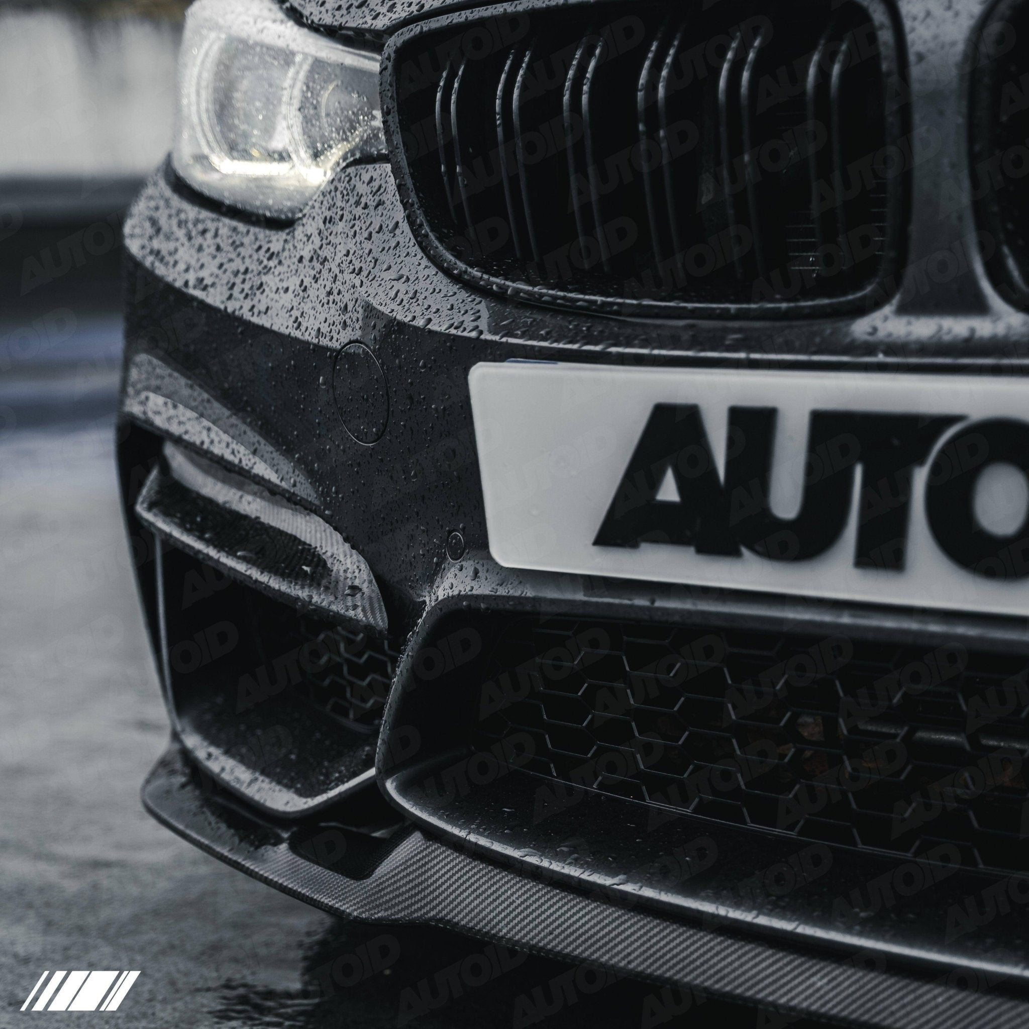 Carbon Fibre CS Front Splitter for BMW M3 & M4 (2014 - 2020, F80 F82) - AUTOID - Front Lips & Splitters - Essentials